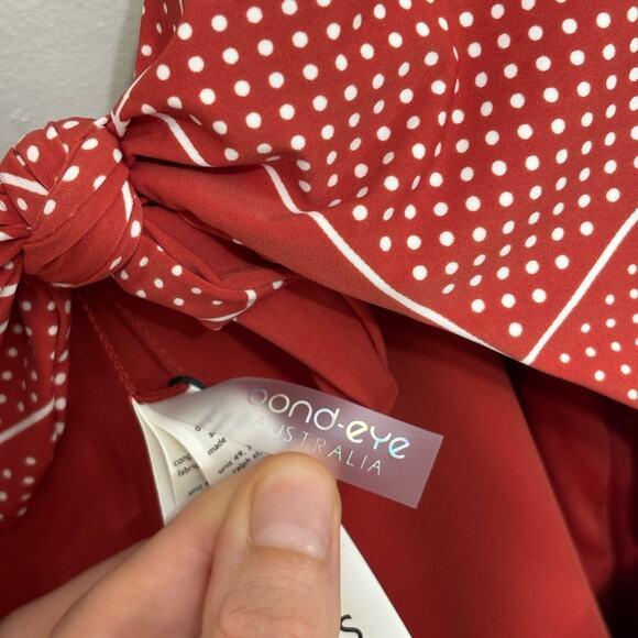 NWT Bond-Eye Australia Calexico Beau Reversible One Piece in Chilli Red - Size S - Picture 4 of 7